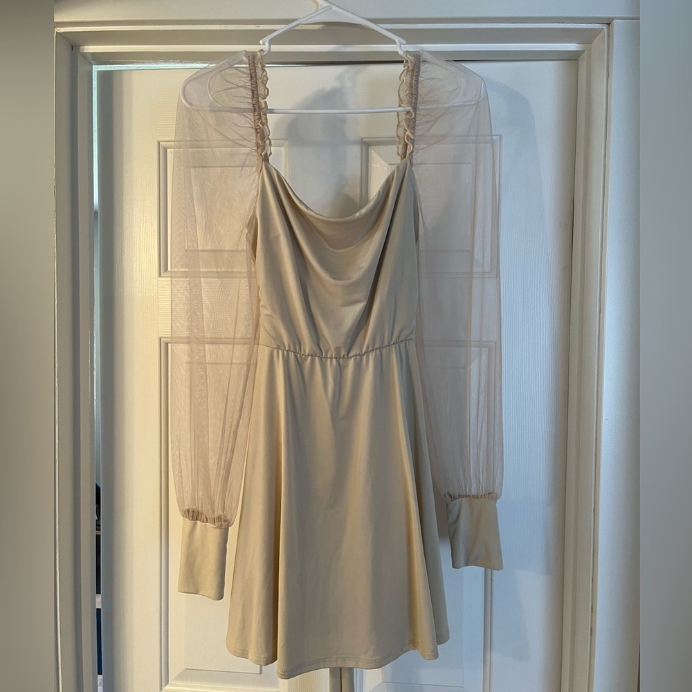 Lucy In The Sky Puff Sleeve Dress
